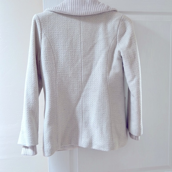 White/off white pea coat - Picture 2 of 4